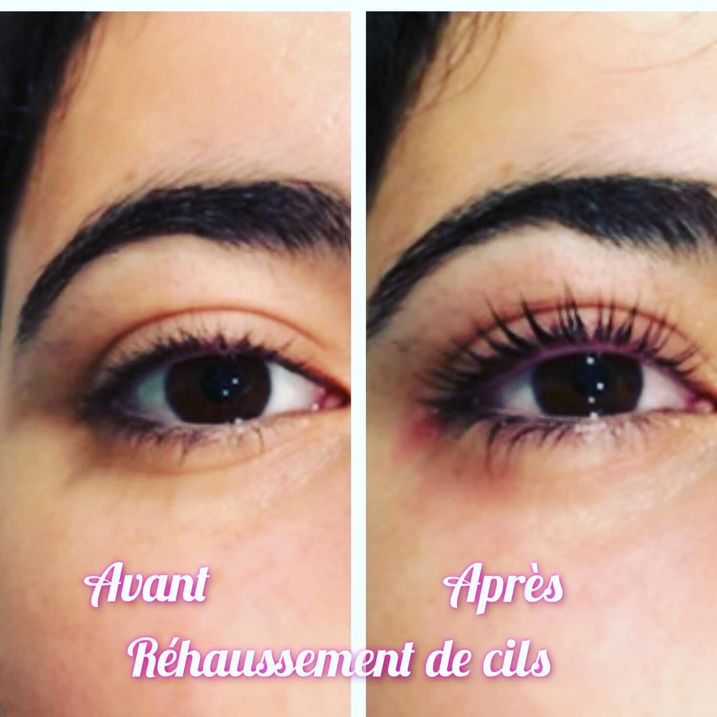 Rehaussement de cils par une esthéticienne dans votre institut de beauté à Saint-Chamond